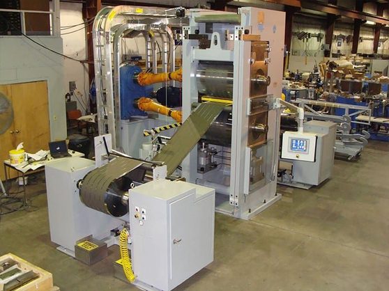 Roll stack on an IMC calender machine