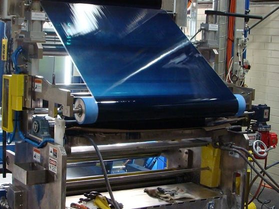Web path on an IMC coating machine