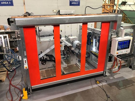 IMC integrated line with safety enclosure