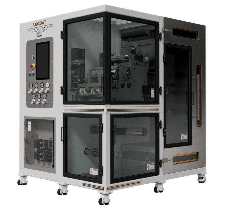 IMC lab and pilot-scale coating system with integrated drying zones
