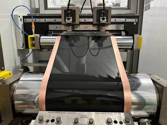 IMC production coating machine in final assembly