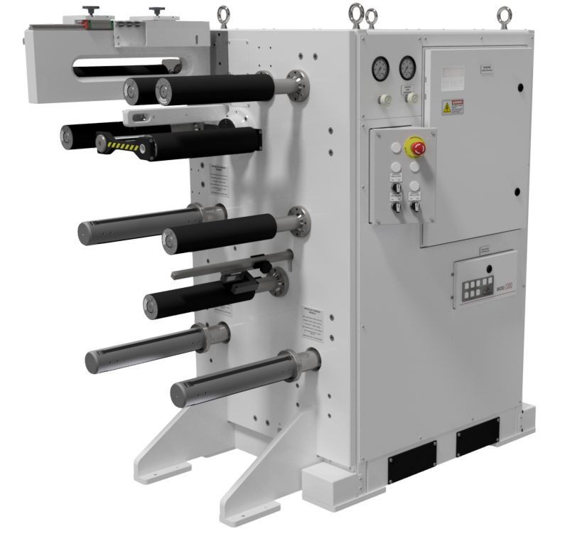 IMC winding system for finished roll building